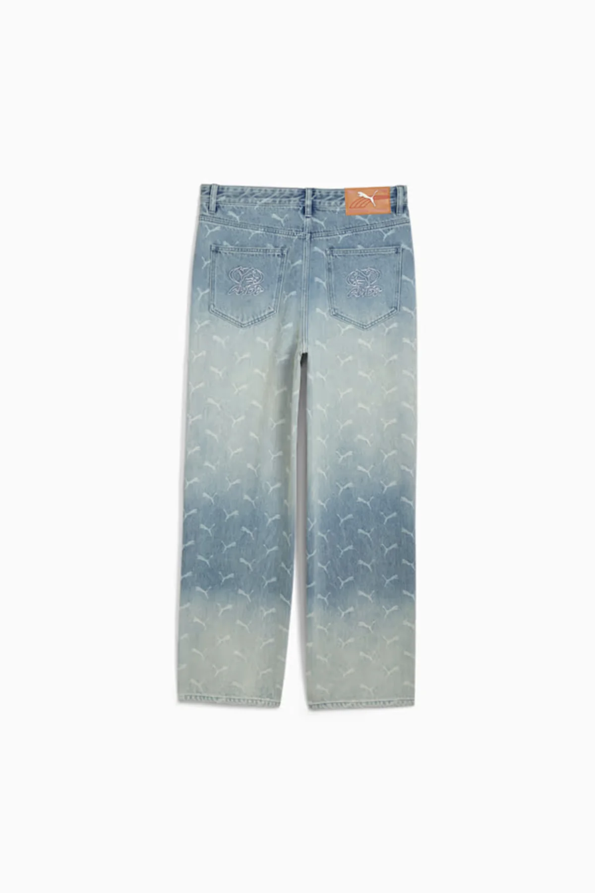 A$AP ROCKY X PUMA | LASER MONOGRAM DENIM JEANS - Image 2