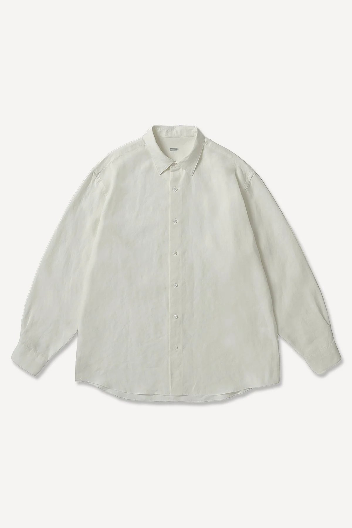 A.PRESSE | HEMP REGULAR COLLAR SHIRT - Image 4