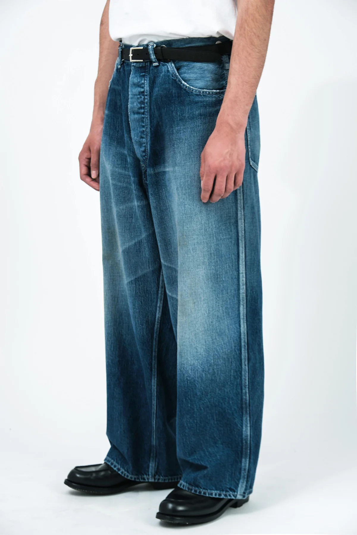A.PRESSE | VINTAGE DENIM LOGGER PANTS - Image 3