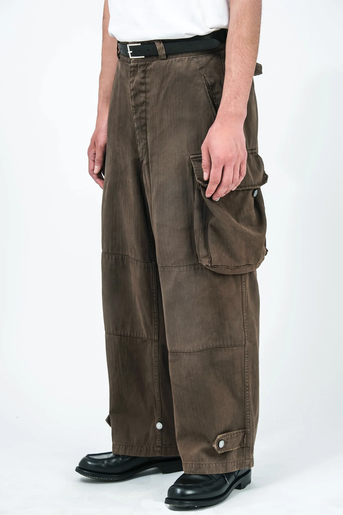 A.PRESSE | VINTAGE FA HBT M-47 PANTS - Image 3
