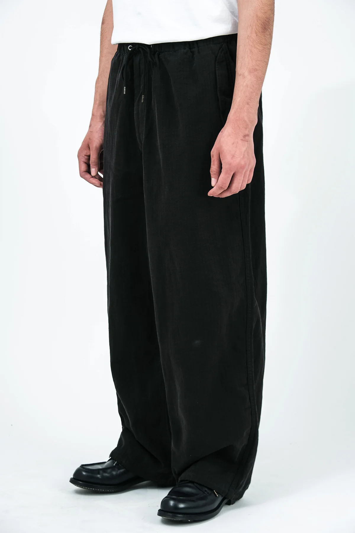 A.PRESSE | WASHED COTTON SILK LINEN HBT M-51 OVER PANTS - Image 3