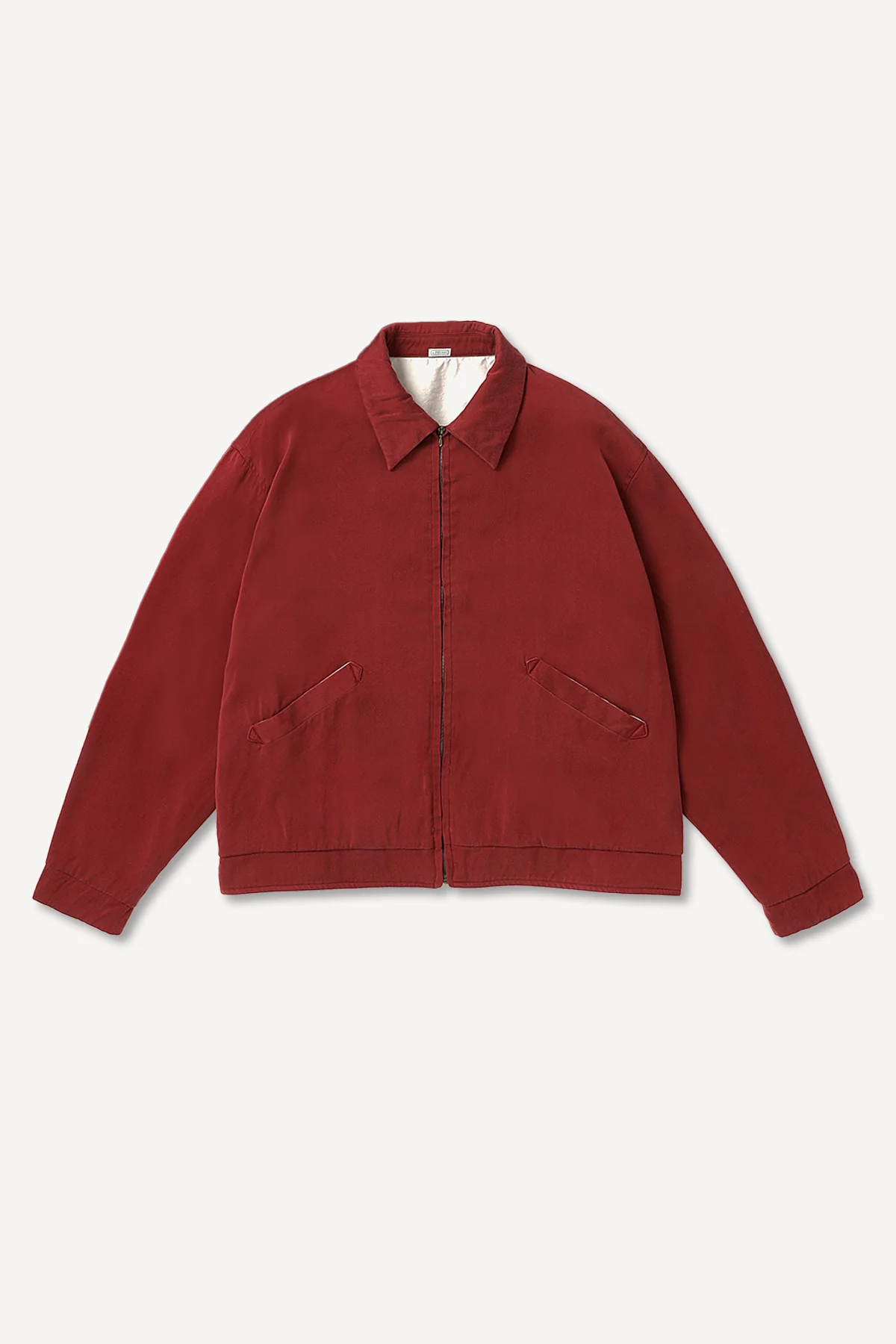 A.PRESSE | WASHED SILK RAYON GABARDINE JACKET