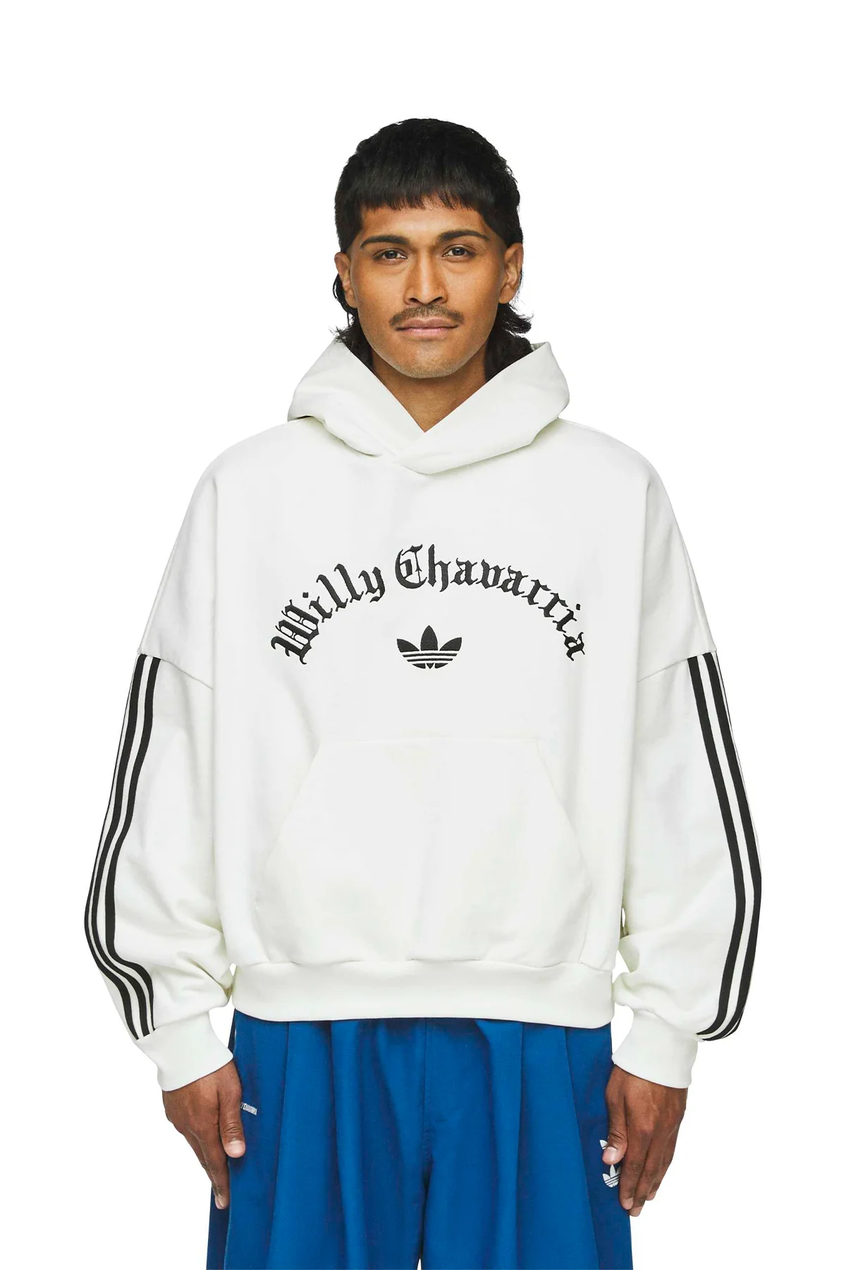 ADIDAS X WILLY CHAVARRIA | CHAVARRIA HEAVYWEIGHT TREFOIL HOODIE - Image 4