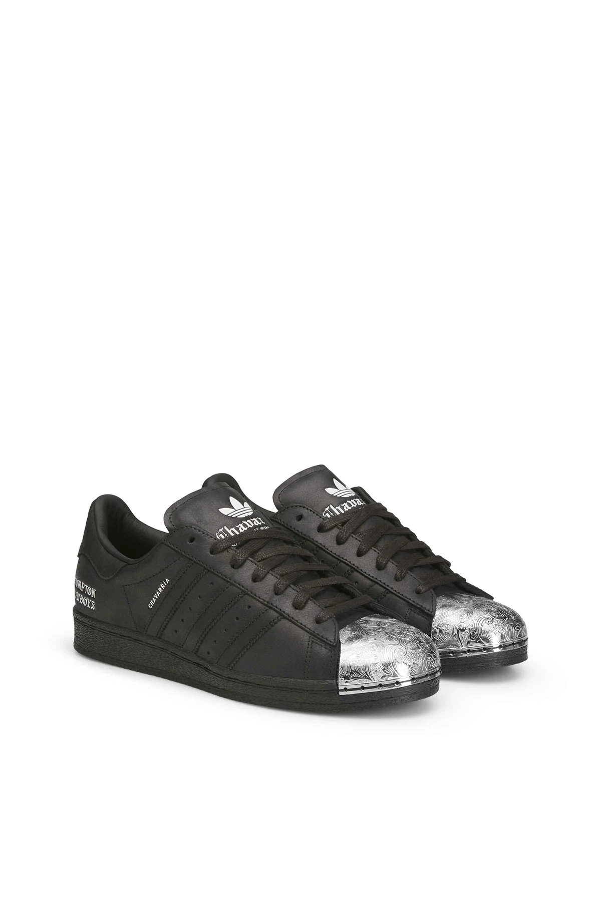 ADIDAS X WILLY CHAVARRIA | CHAVARRIA X COMPTON COWBOYS SUPERSTAR SHOES - Image 3