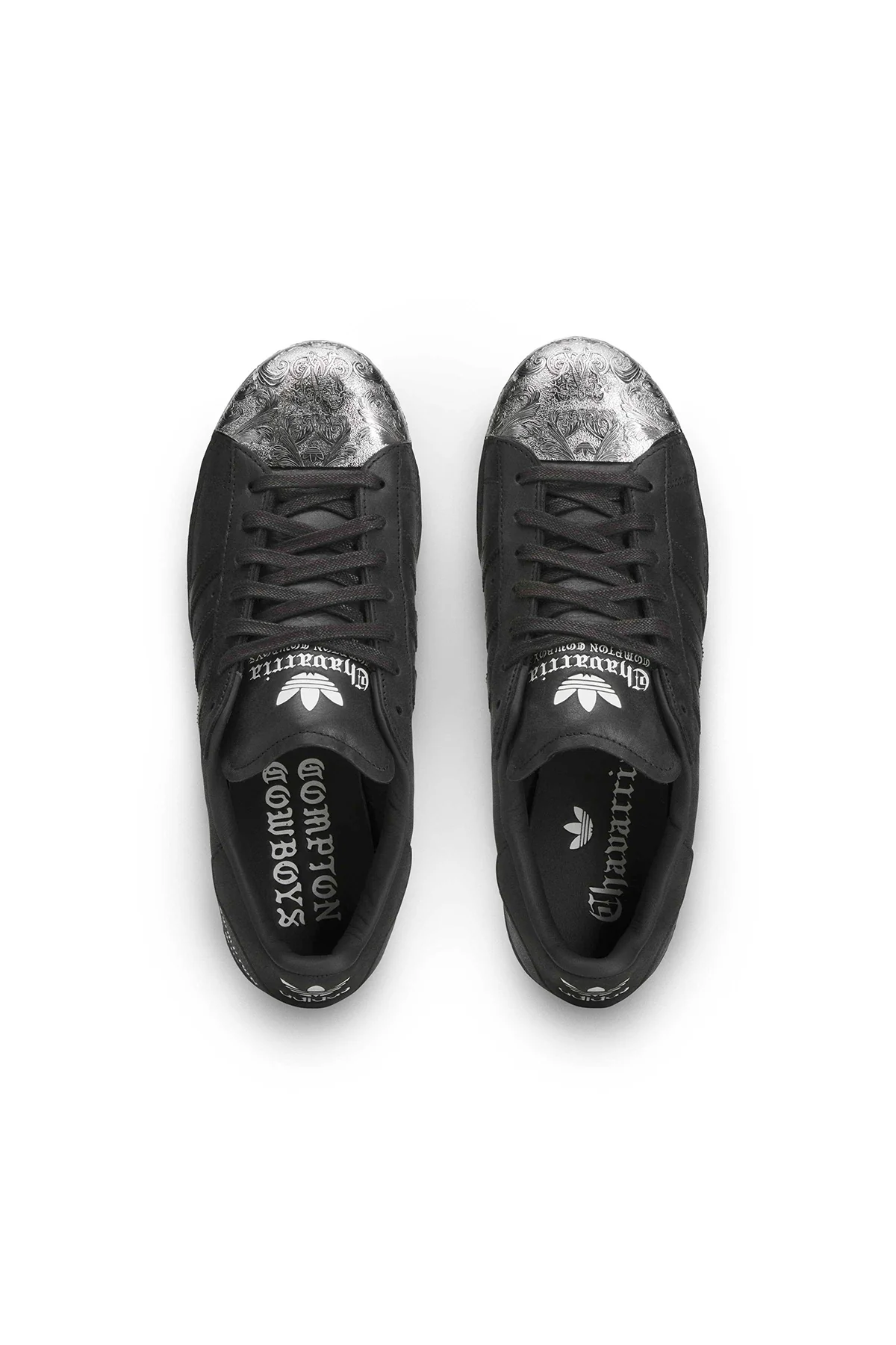 ADIDAS X WILLY CHAVARRIA | CHAVARRIA X COMPTON COWBOYS SUPERSTAR SHOES - Image 5