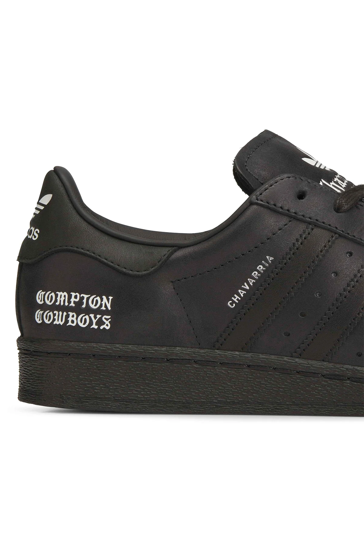 ADIDAS X WILLY CHAVARRIA | CHAVARRIA X COMPTON COWBOYS SUPERSTAR SHOES - Image 8