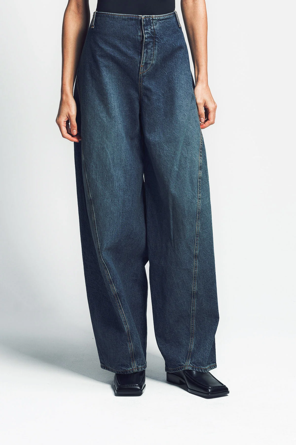 ALAÏA | DENIM CARGO PANTS - Image 2
