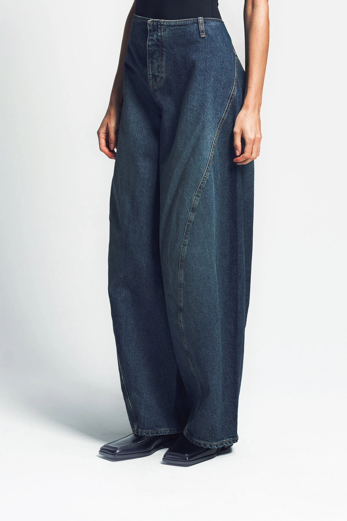 ALAÏA | DENIM CARGO PANTS - Image 3
