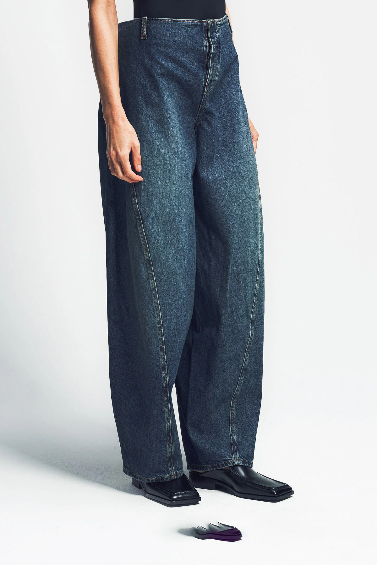 ALAÏA | DENIM CARGO PANTS - Image 5