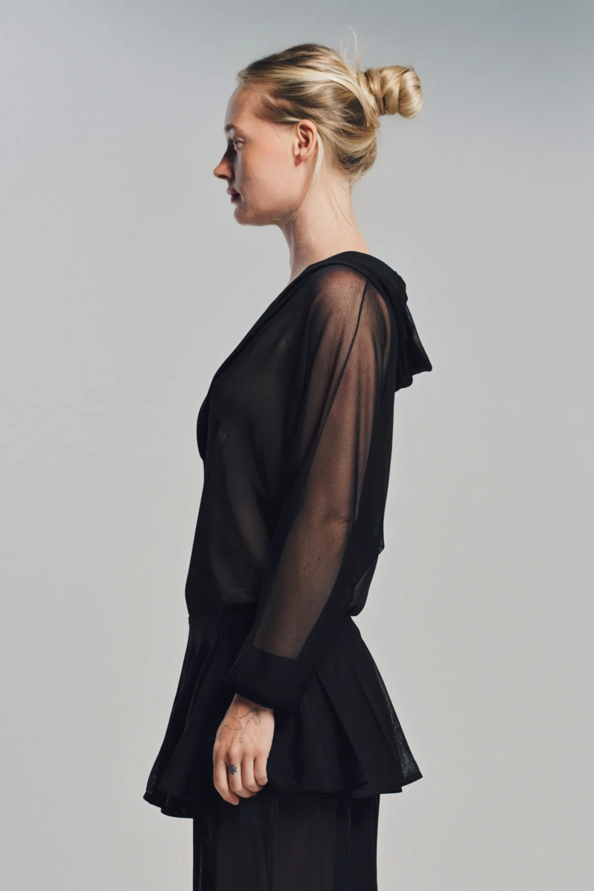 ALAÏA | FINE KNIT HOODED BODY - Image 3