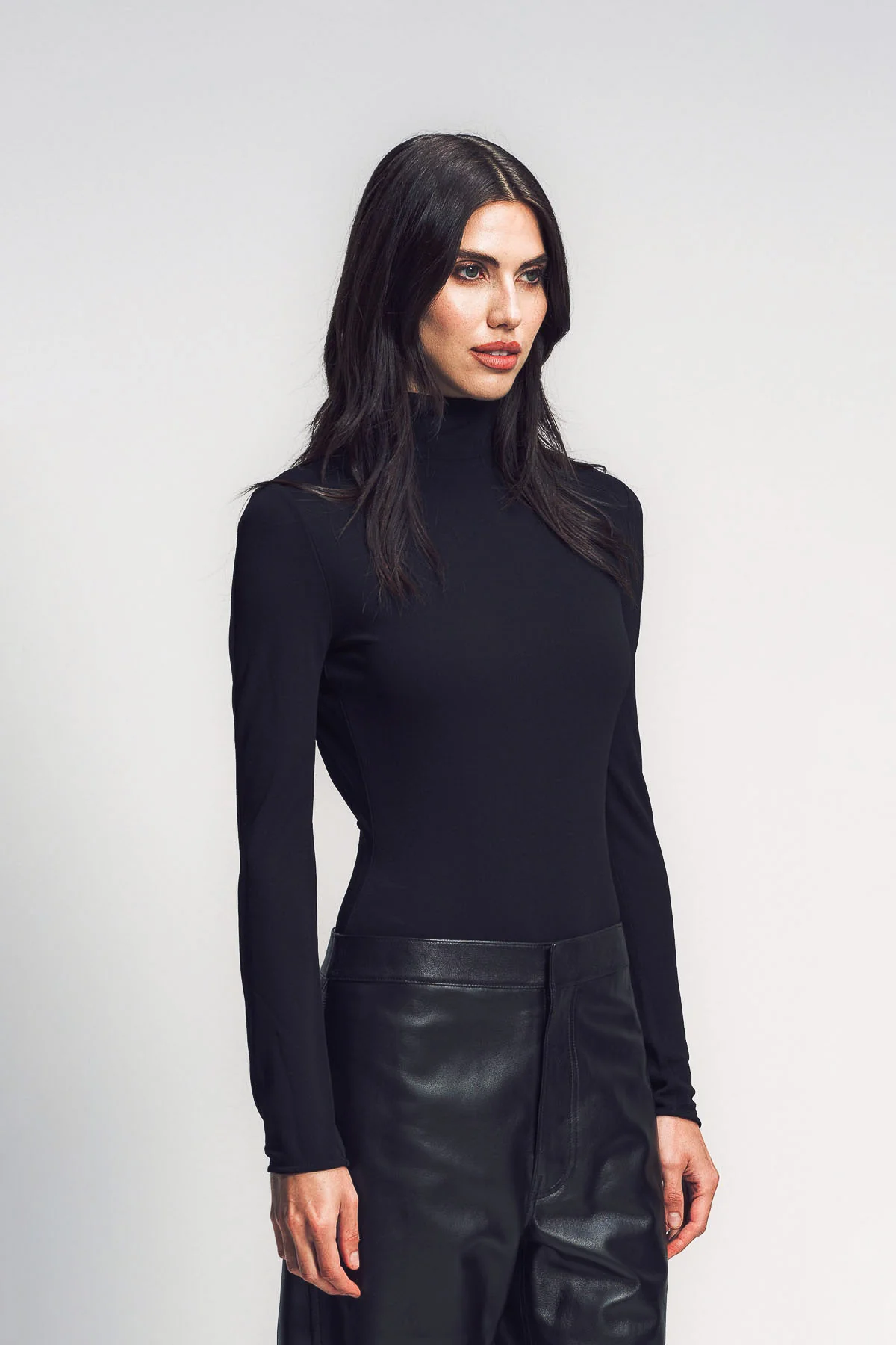 ALAÏA | FLUID JERSEY HEART BODYSUIT - Image 5