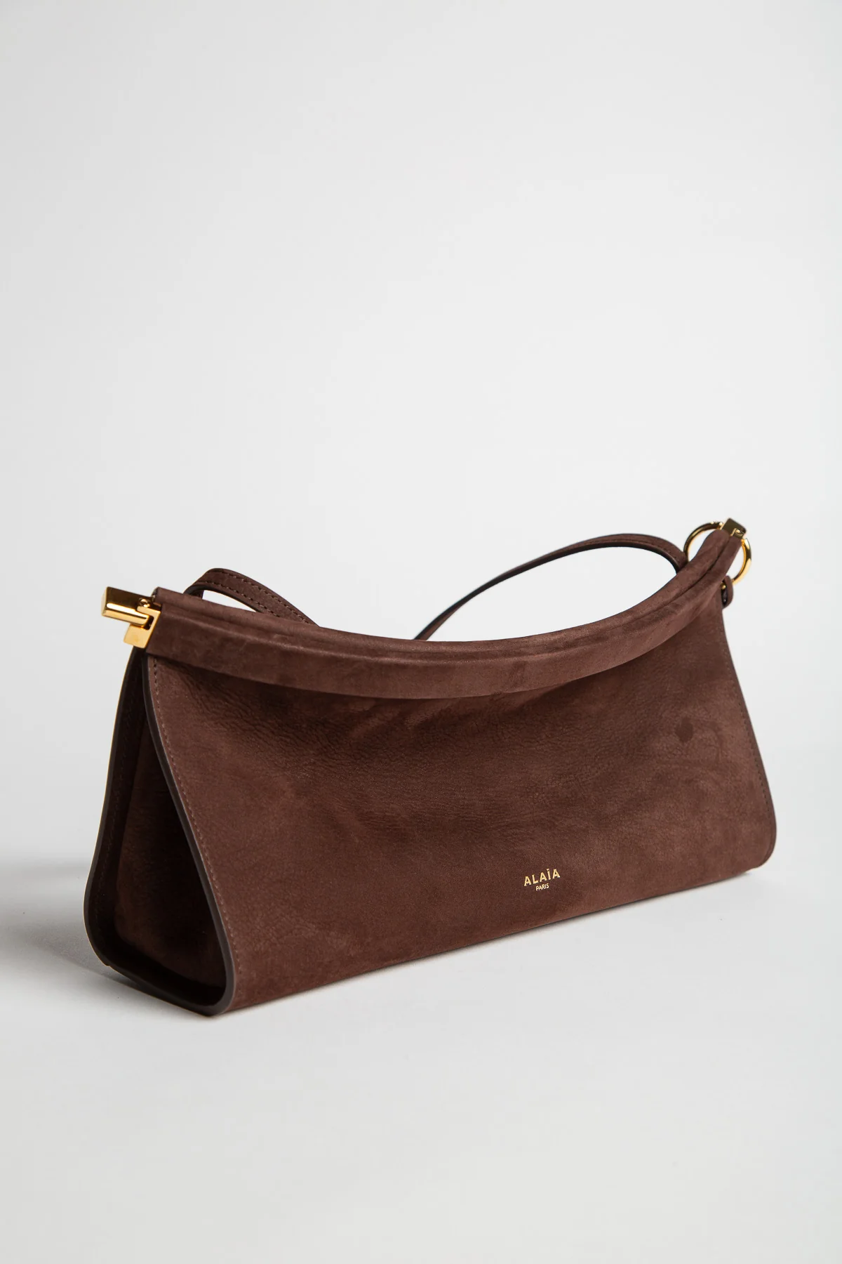 ALAIA | LE CLICK EAST WEST MEDIUM BAG IN NUBUCK - Image 3