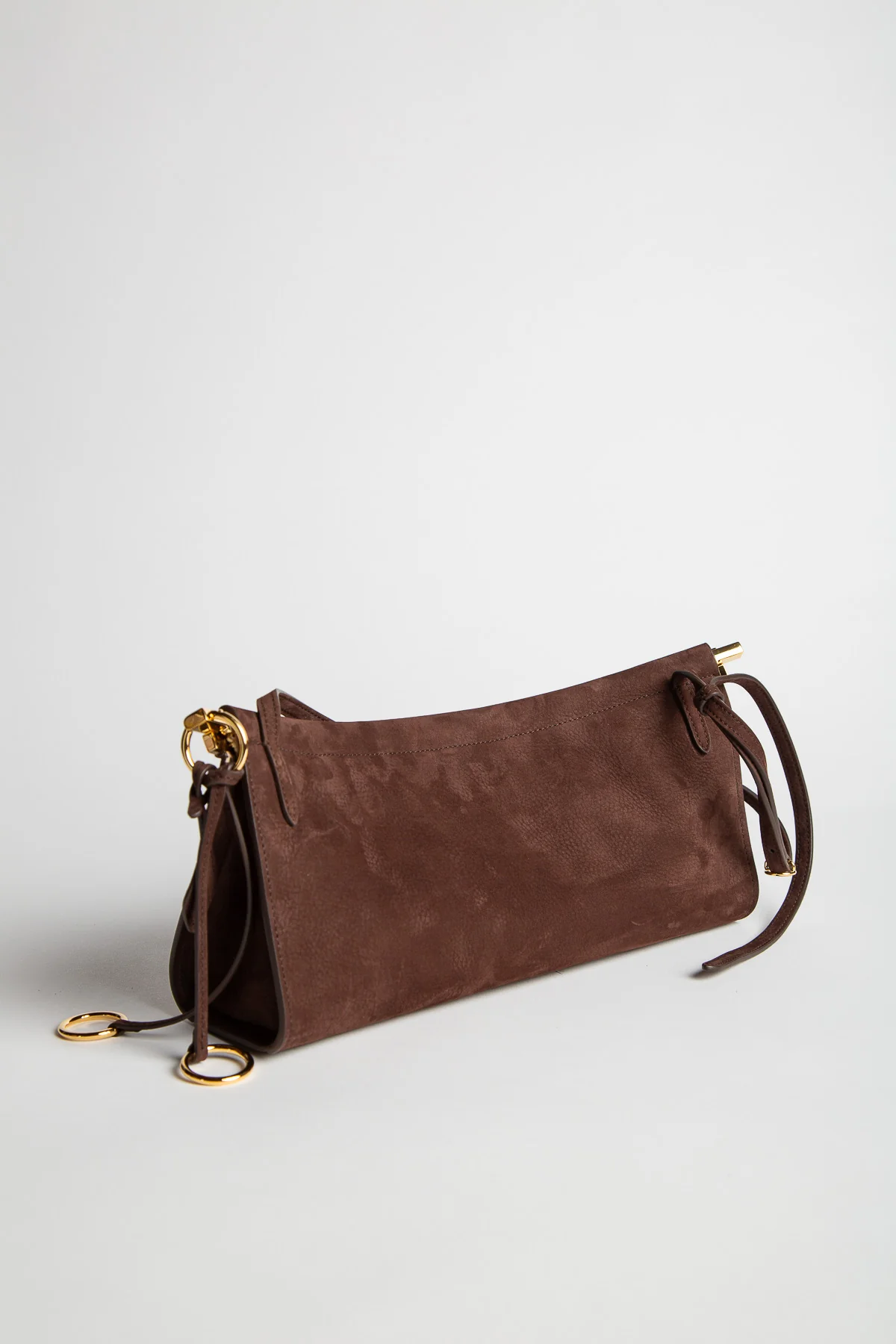 ALAIA | LE CLICK EAST WEST MEDIUM BAG IN NUBUCK - Image 5