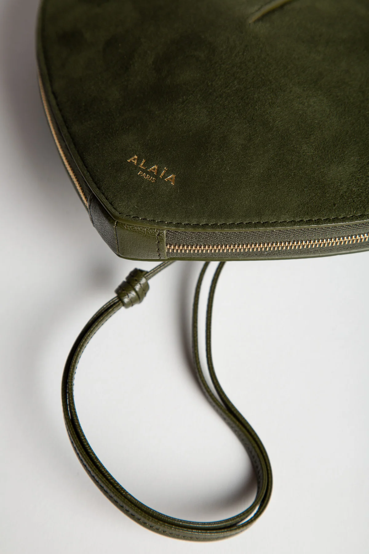 ALAIA | LE COEUR BI-MATERIAL BAG IN LEATHER - Image 3
