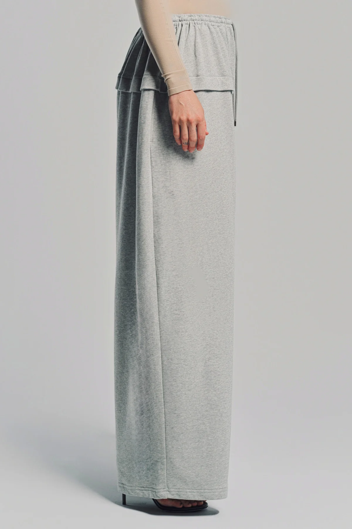 ALAÏA | PEPLUM PANT IN COTTON JERSEY - Image 5