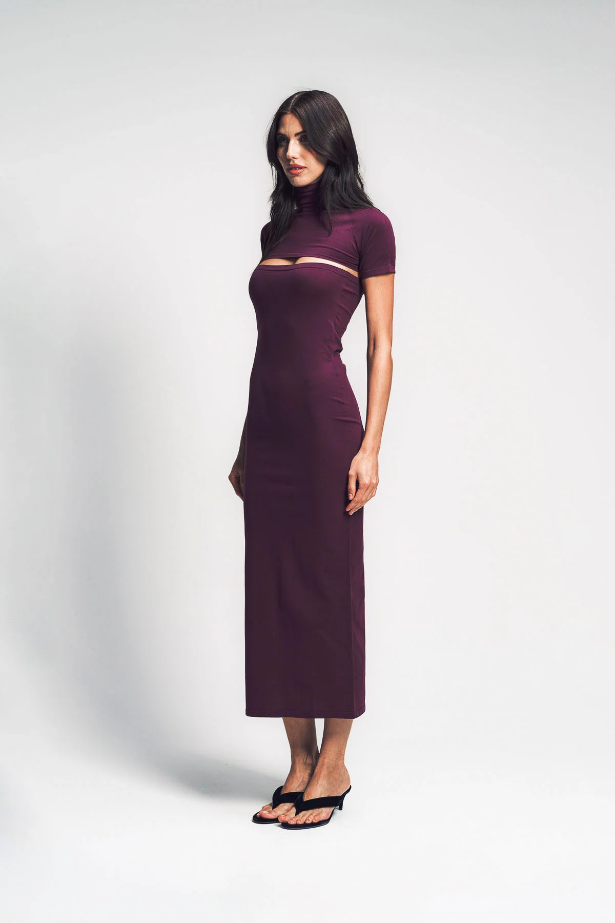 ALAÏA | SECOND-SKIN KNIT CUT-OUT DRESS - Image 2