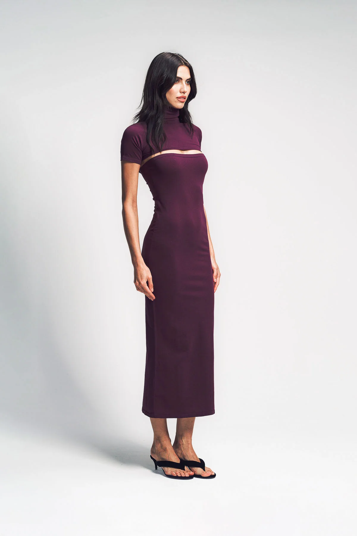 ALAÏA | SECOND-SKIN KNIT CUT-OUT DRESS - Image 3