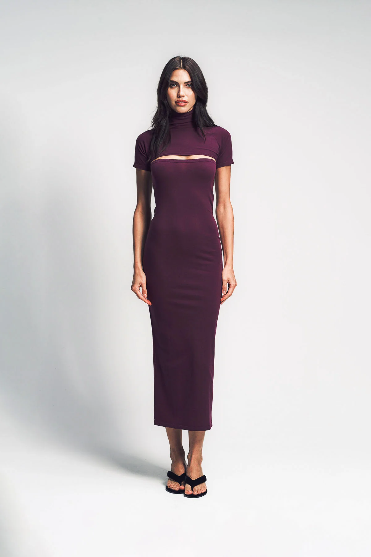 ALAÏA | SECOND-SKIN KNIT CUT-OUT DRESS - Image 5