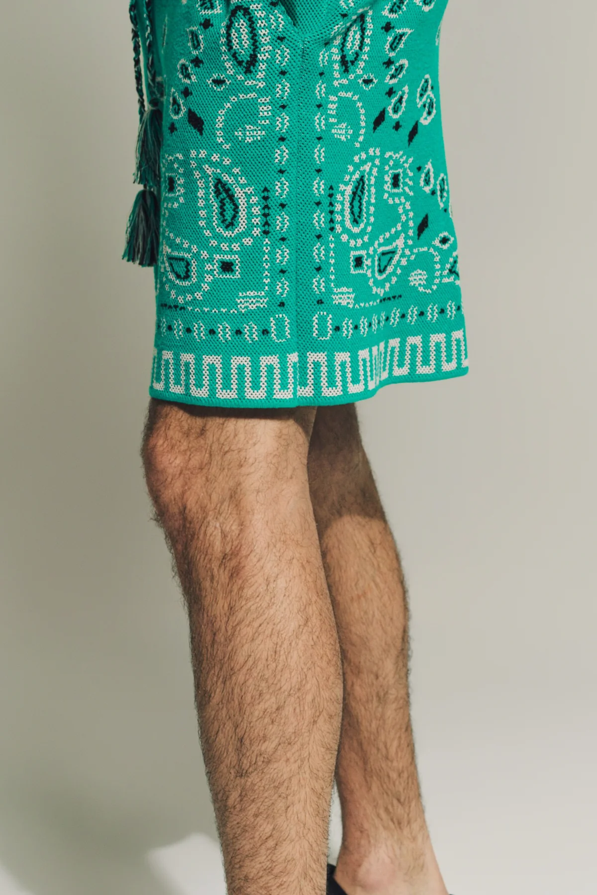 ALANUI | PIQUET BANDANA SHORTS - Image 3