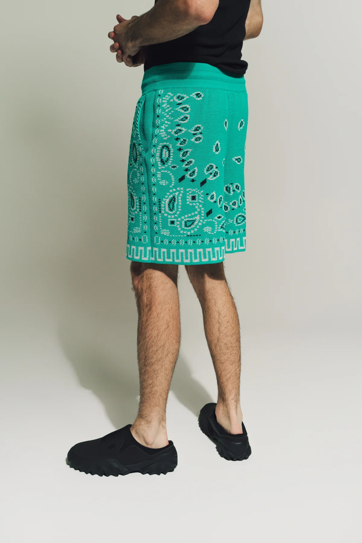 ALANUI | PIQUET BANDANA SHORTS - Image 5