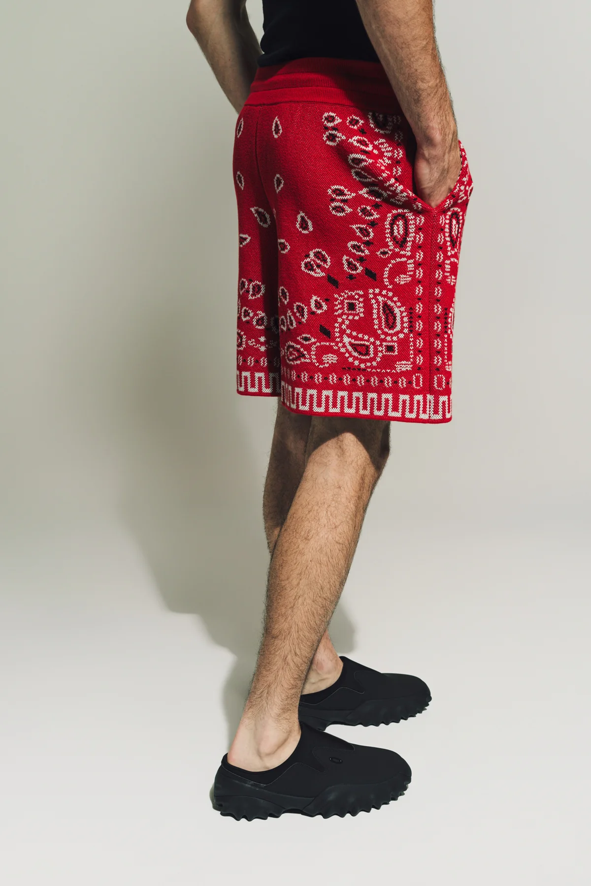 ALANUI | PIQUET BANDANA SHORTS - Image 8