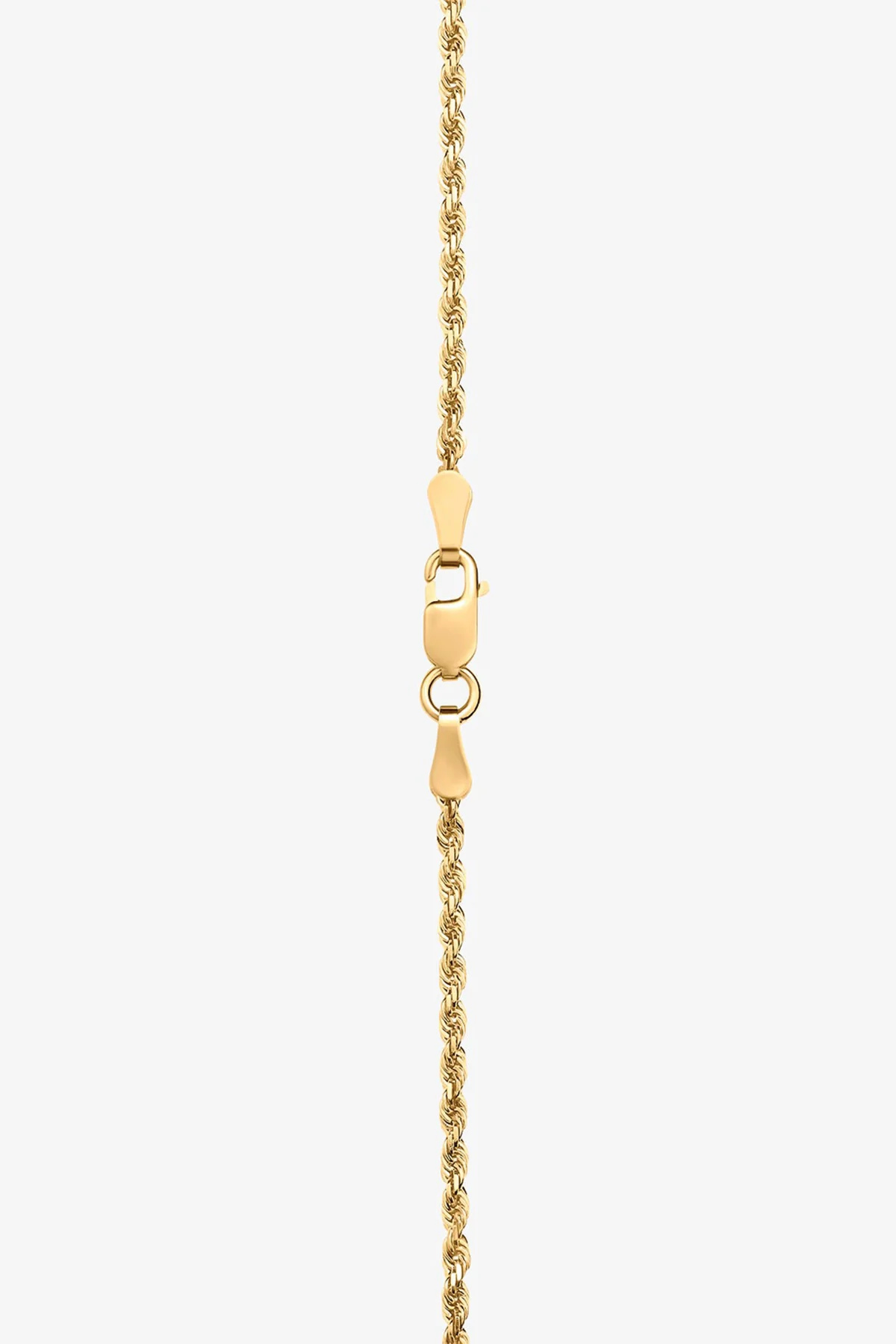 ALEX MOSS | YELLOW GOLD ROPE NECKLACE 20" - Image 2