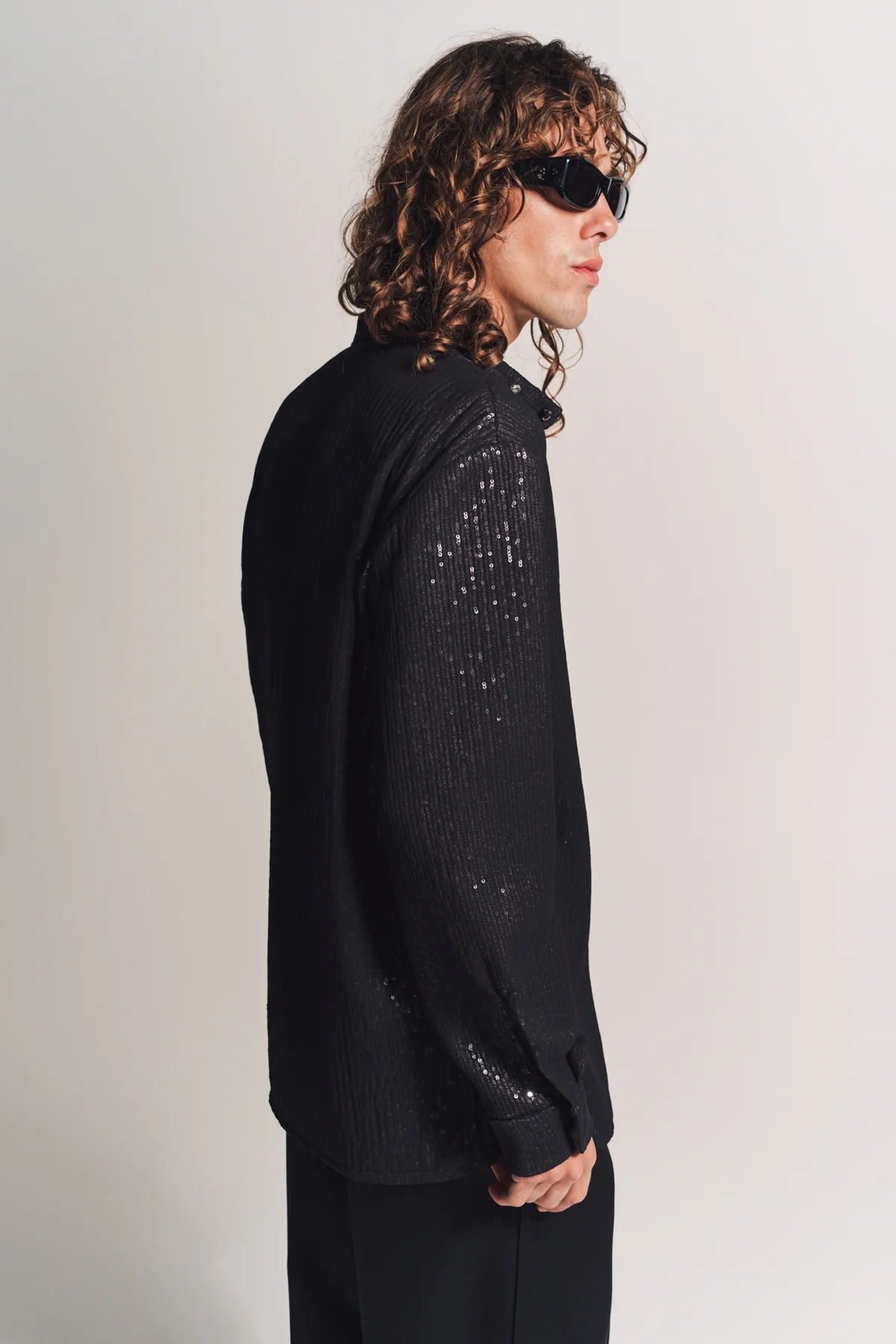 AMIRI | LONG SLEEVE SEQUINED SHIRT - Image 3