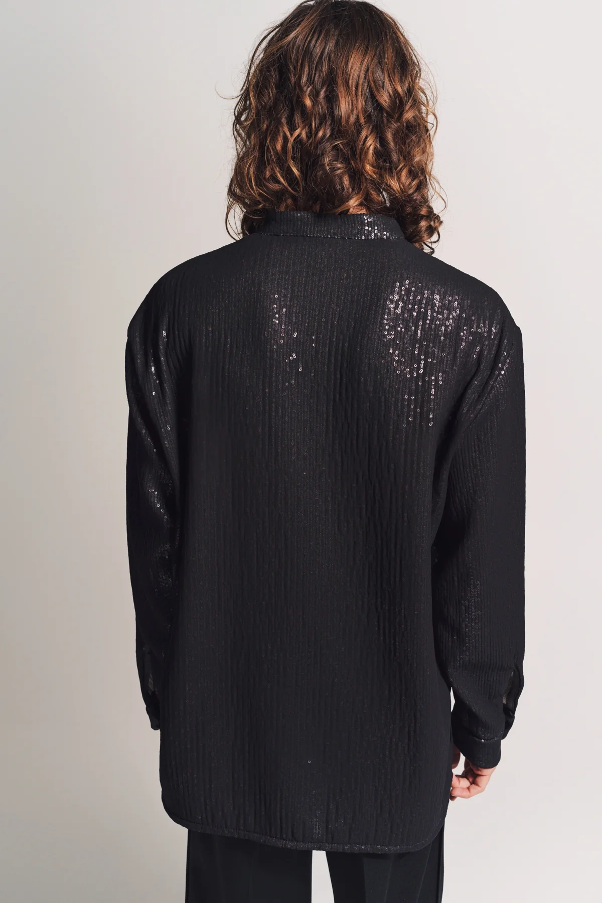 AMIRI | LONG SLEEVE SEQUINED SHIRT - Image 4