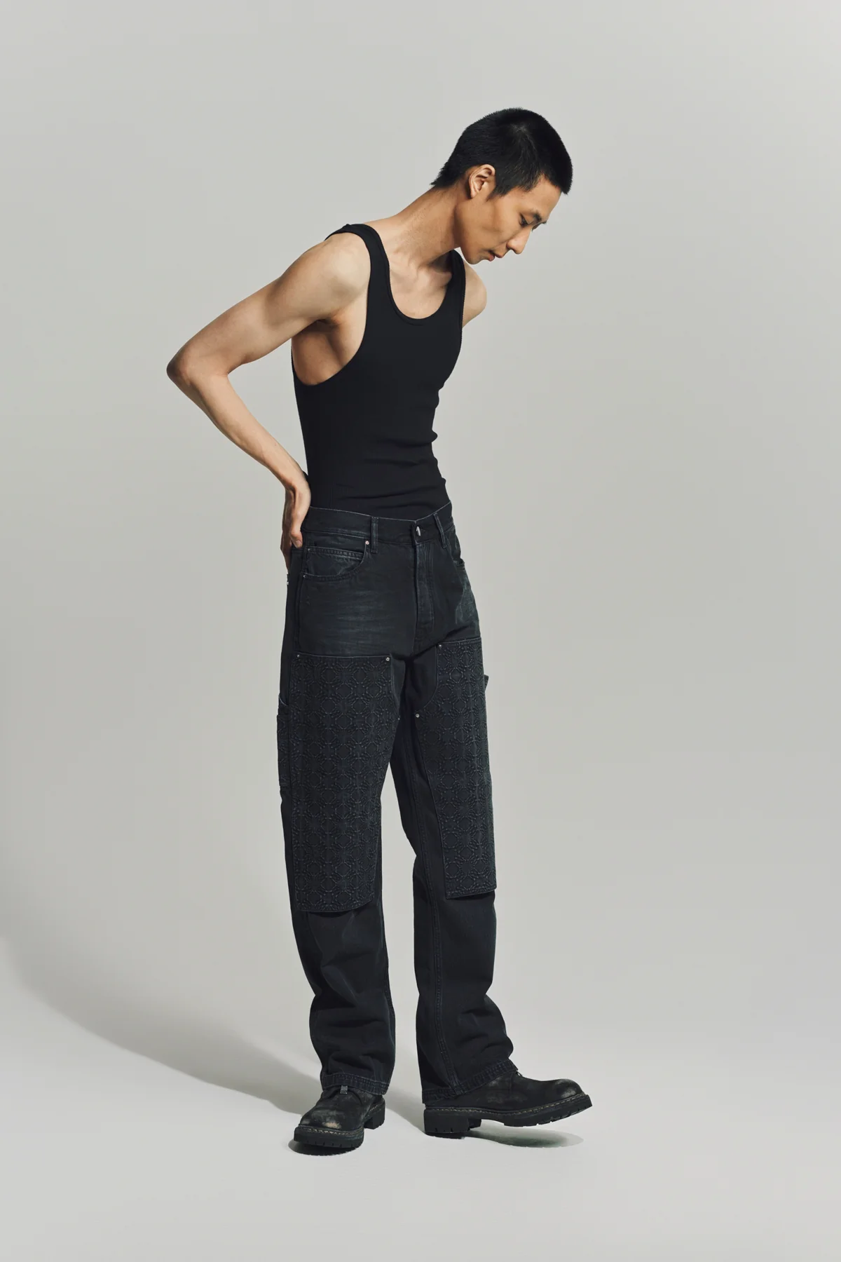 AMIRI | MA QUAD DEBOSSED CARPENTER - Image 2