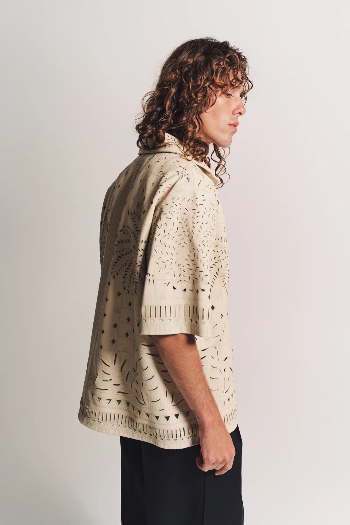 AMIRI | PALM TREE LASER SHORT SLEEVE SHIRT - Image 5