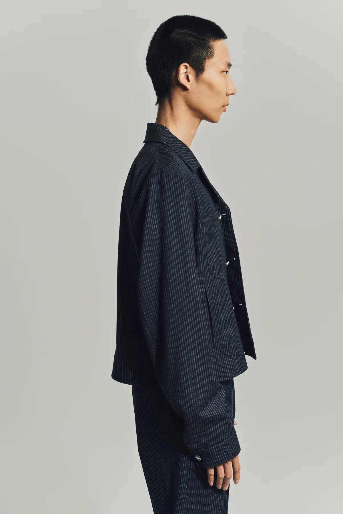 AMIRI | PINSTRIPE CADET JACKET - Image 3