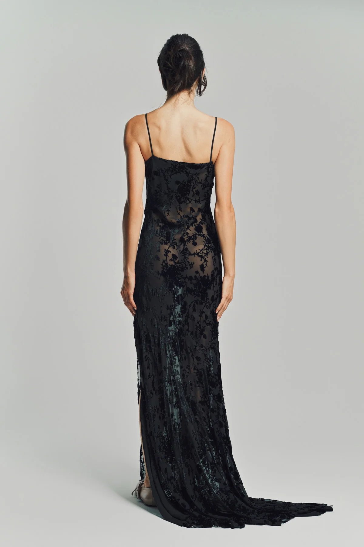 ANN DEMEULEMEESTER | AARICIA LONG BIAS SLIP DRESS - Image 5