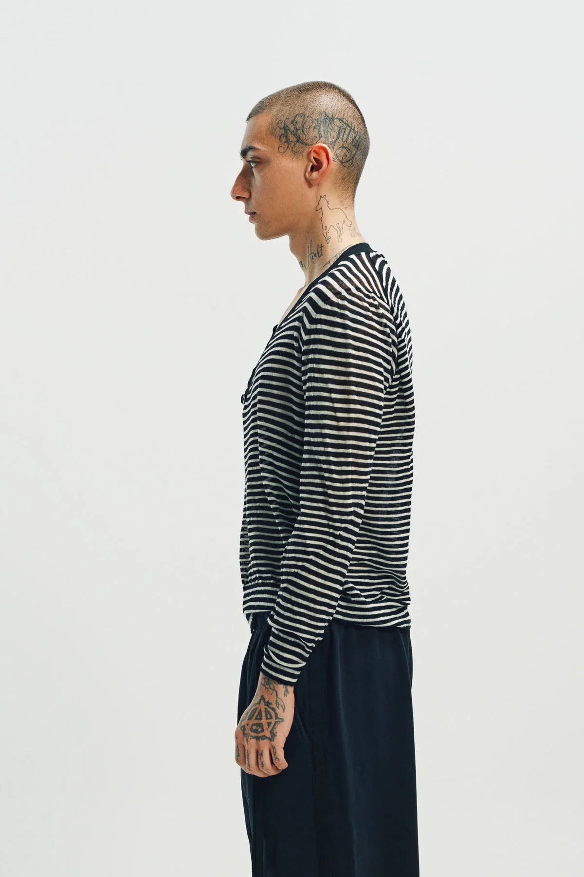 ANN DEMEULEMEESTER | ABRAM LIGHT TWISTED CARDIGAN - Image 3