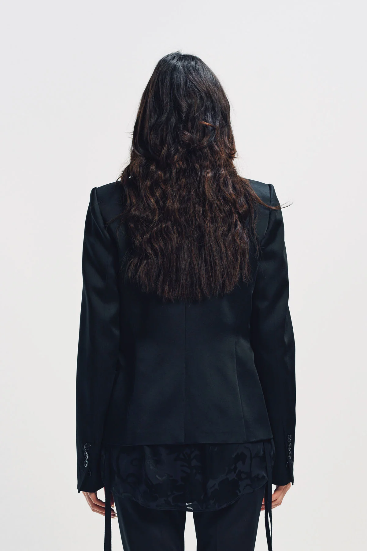 ANN DEMEULEMEESTER | AGGY FITTED TAILORED JACKET - Image 4