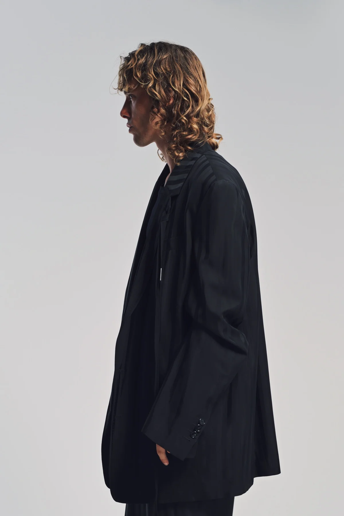 ANN DEMEULEMEESTER | ANTHOON HIGH COMFORT TAILORED BLAZER - Image 3