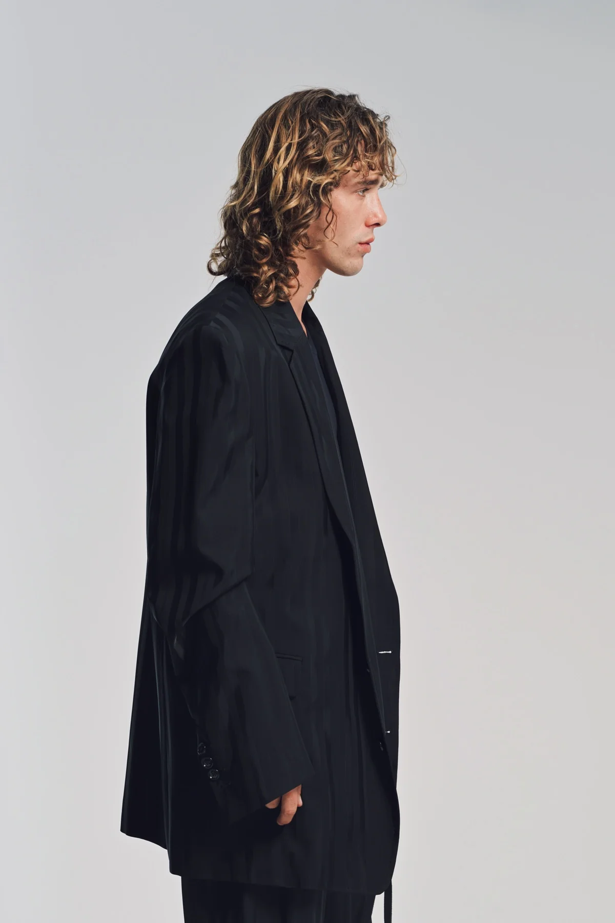 ANN DEMEULEMEESTER | ANTHOON HIGH COMFORT TAILORED BLAZER - Image 5