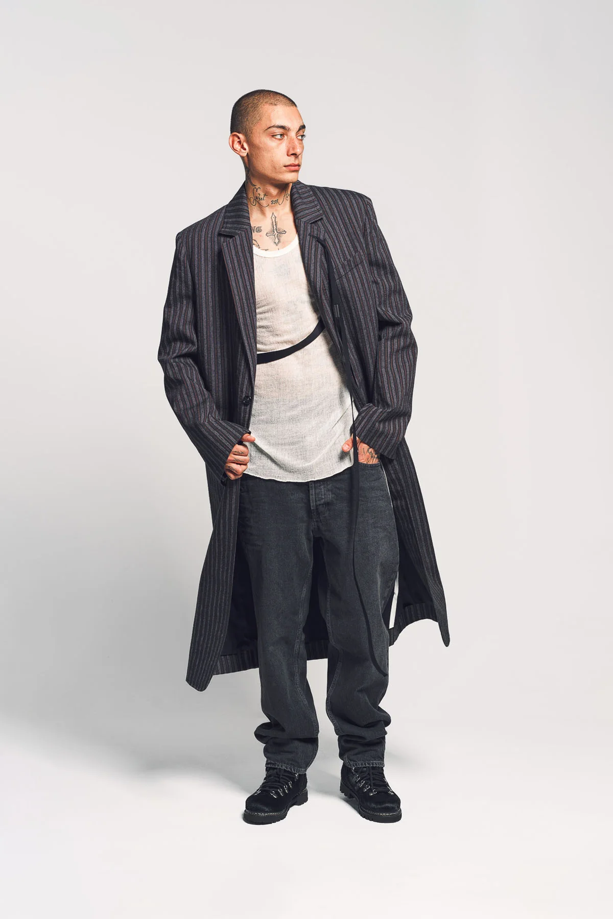 ANN DEMEULEMEESTER | BAAF STRAIGHT TAILORED COAT - Image 5