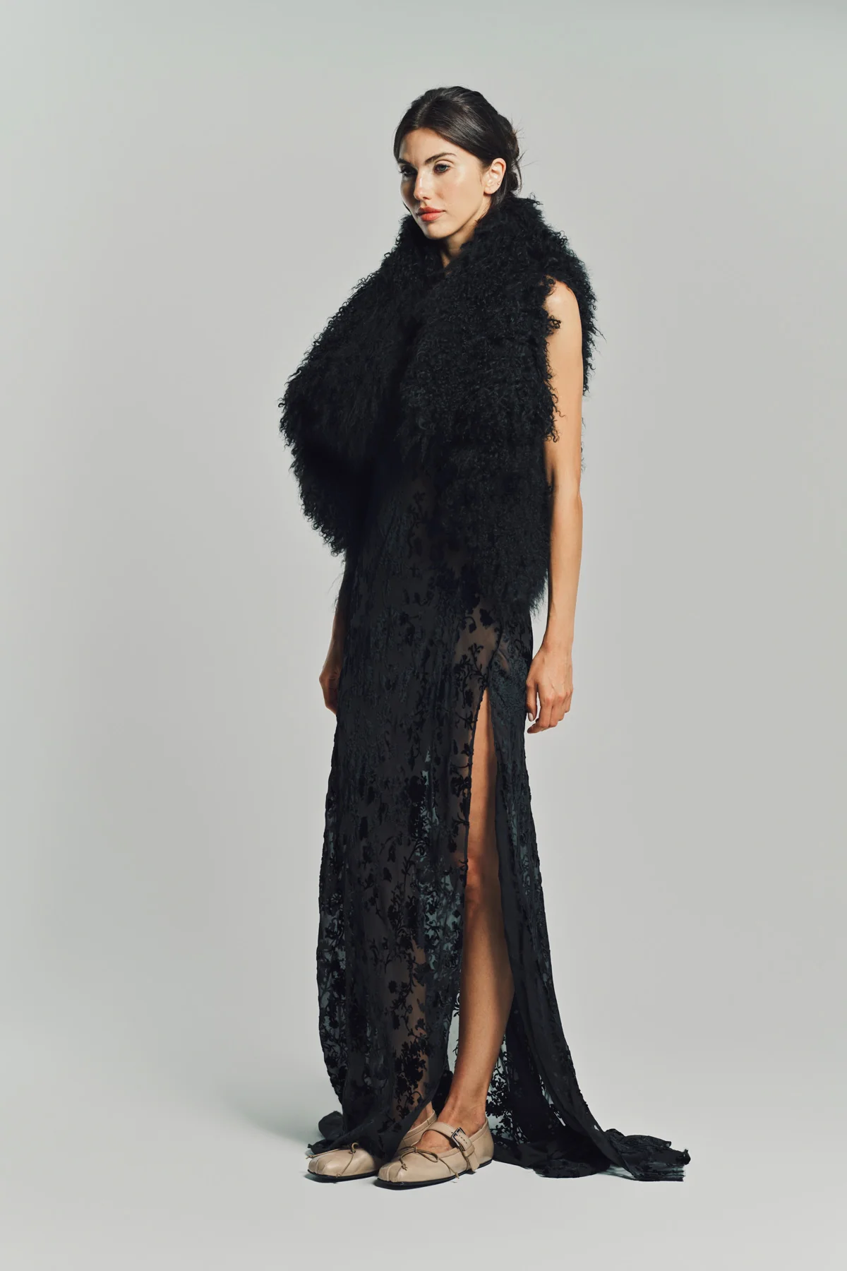 ANN DEMEULEMEESTER | BERETA SHEARLING WAISTCOAT - Image 3