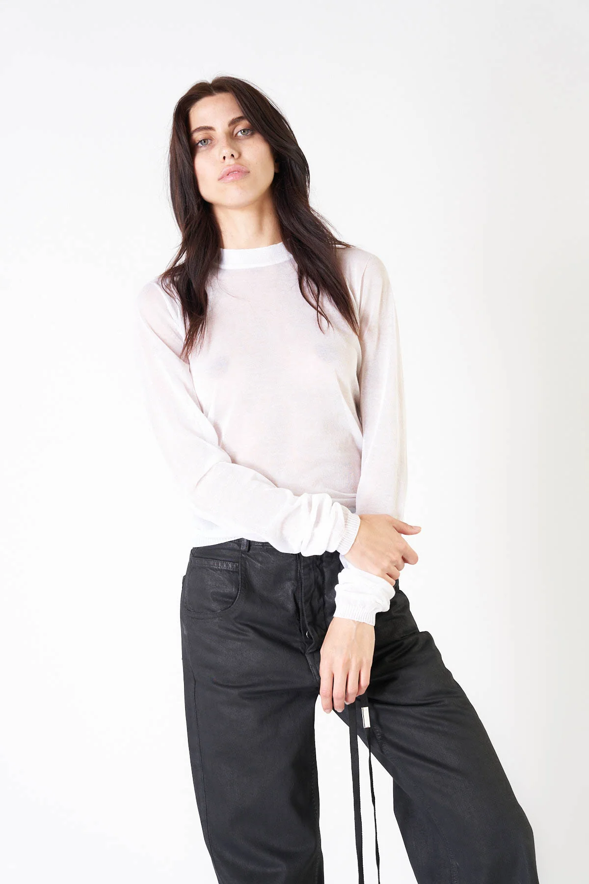 ANN DEMEULEMEESTER | BETSY LONG SLEEVE T-SHIRT - Image 2