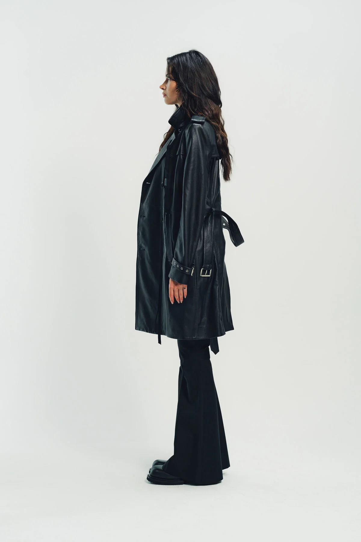ANN DEMEULEMEESTER | EDA FITTED DOUBLE BREASTED COAT - Image 5