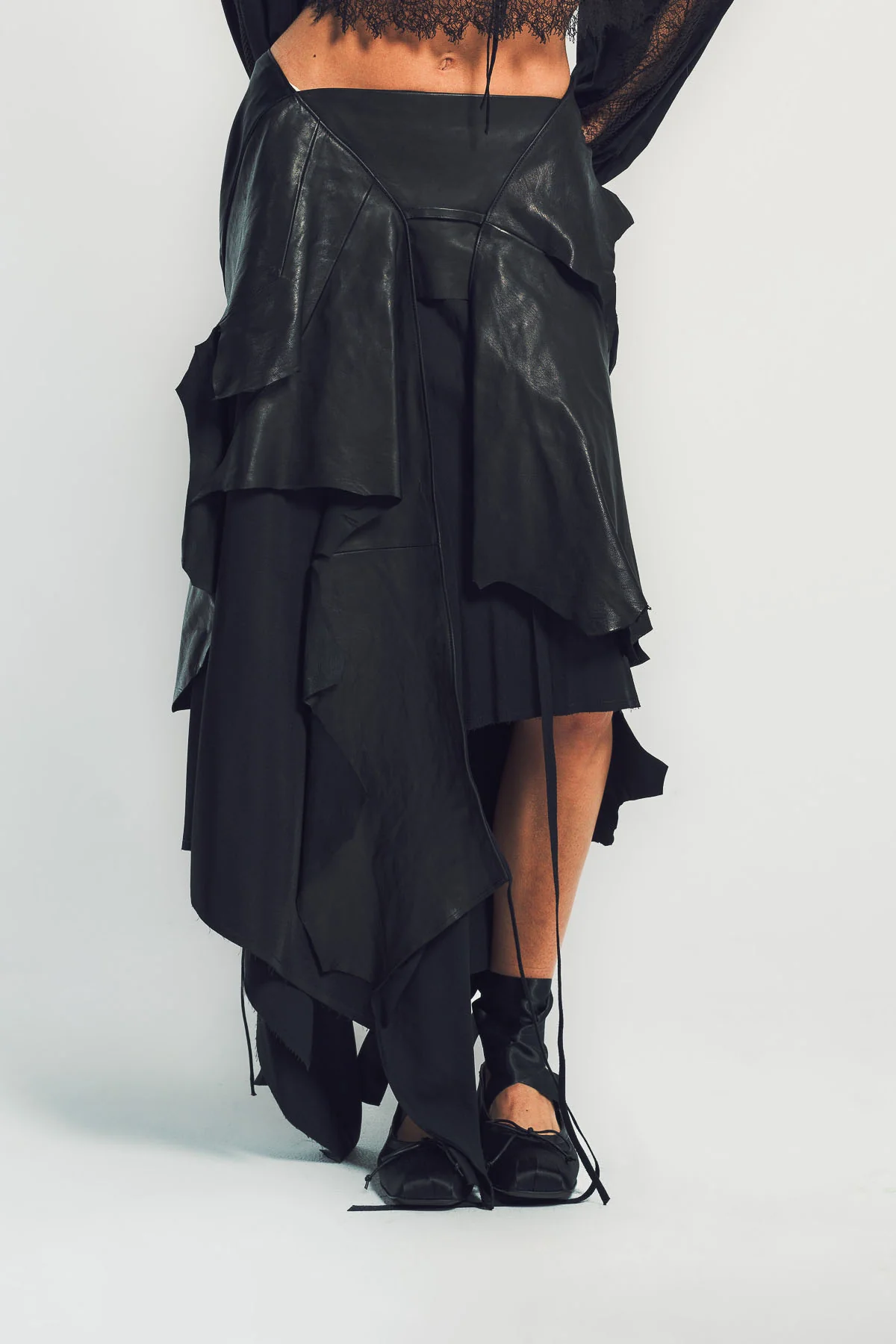 ANN DEMEULEMEESTER | EUGENIA MIDI SKIRT - Image 2