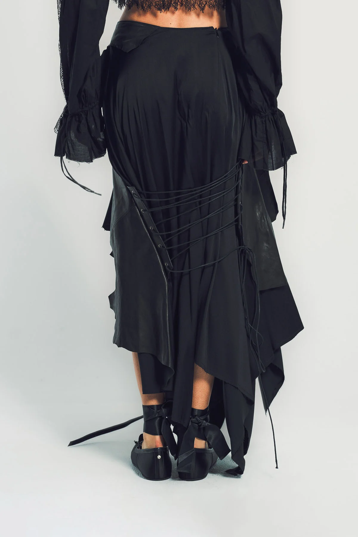 ANN DEMEULEMEESTER | EUGENIA MIDI SKIRT - Image 4