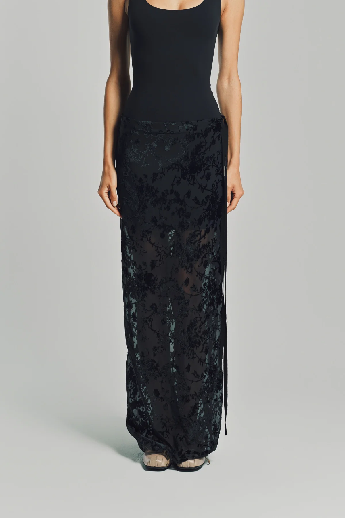 ANN DEMEULEMEESTER | EVELINE LONG BIAS SKIRT - Image 2