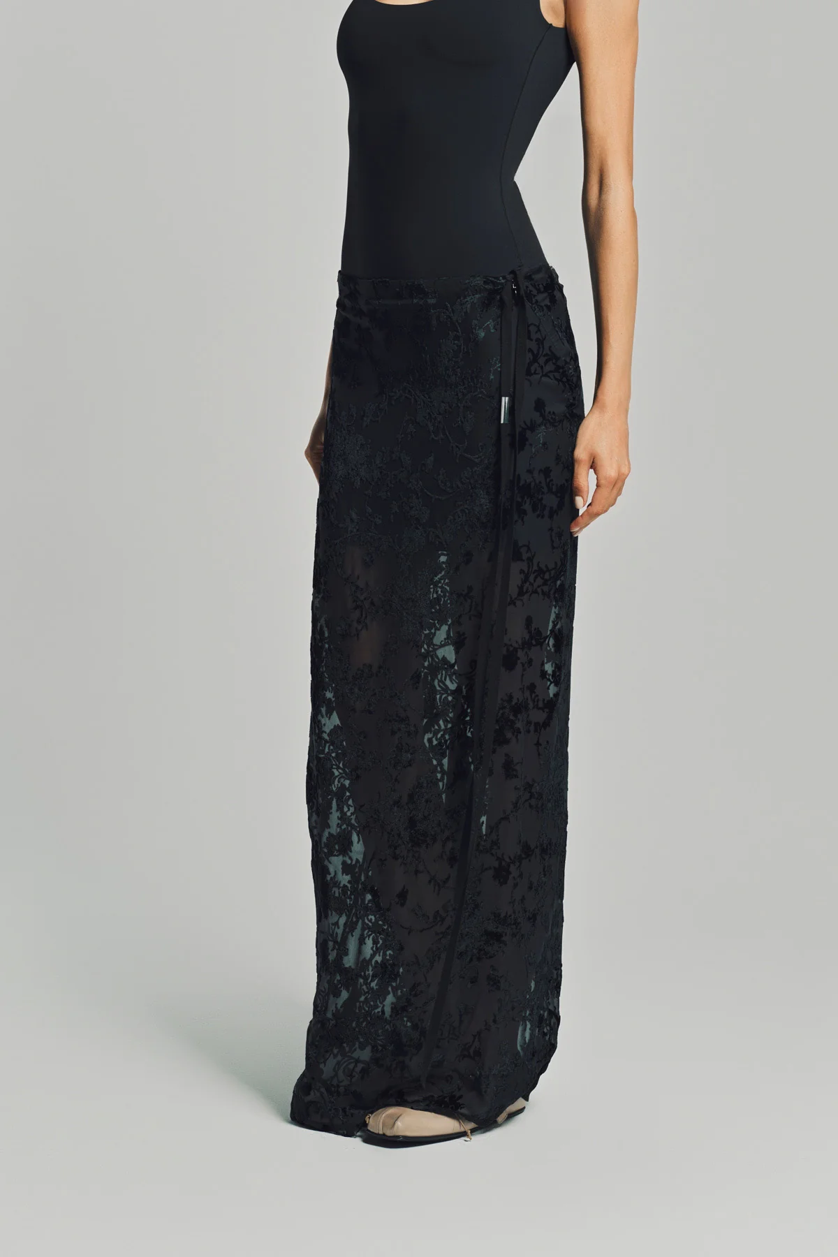 ANN DEMEULEMEESTER | EVELINE LONG BIAS SKIRT - Image 3