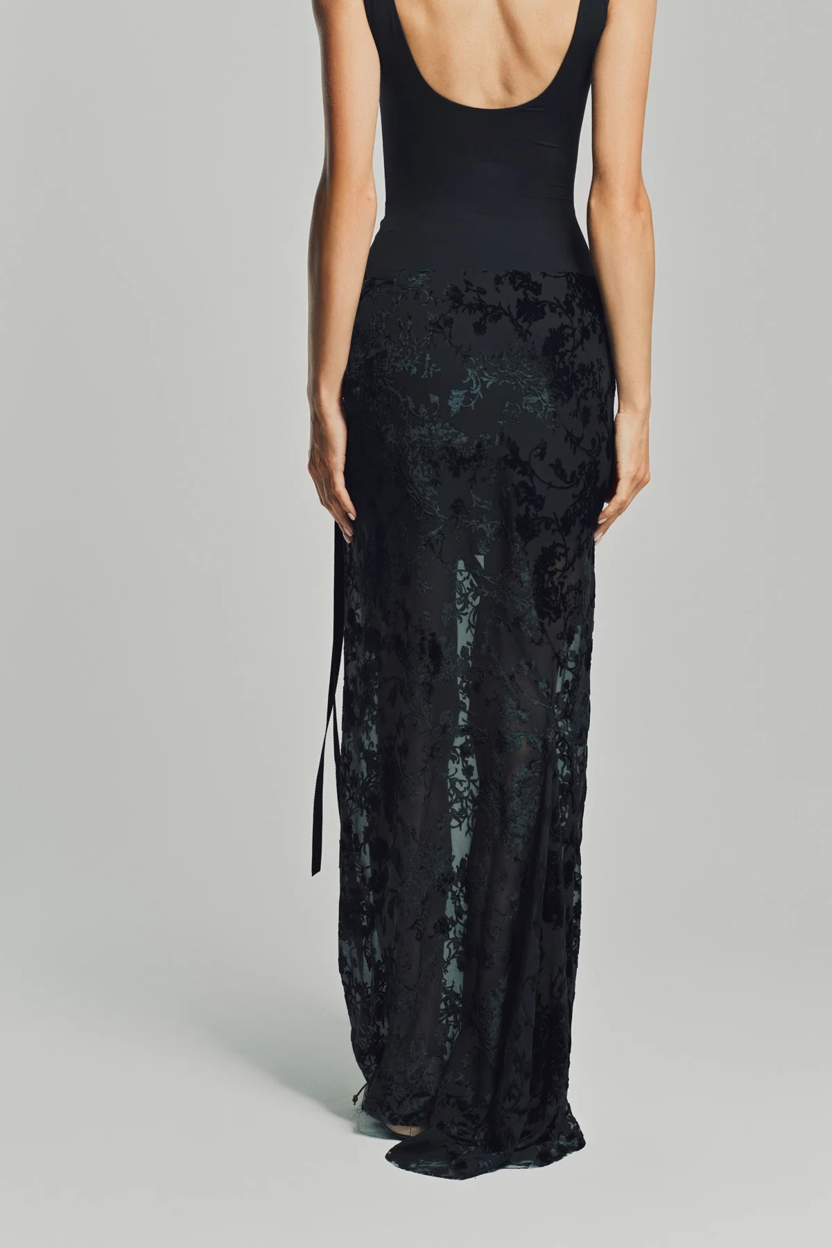 ANN DEMEULEMEESTER | EVELINE LONG BIAS SKIRT - Image 5