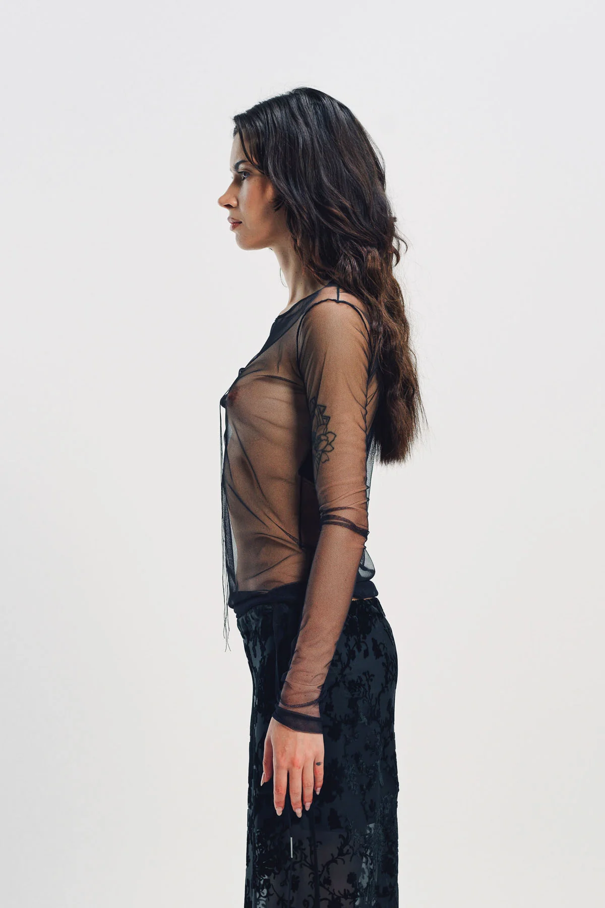 ANN DEMEULEMEESTER | FIENE ''ANGEL DIVINE'' LONG SLEEVE T-SHIRT - Image 5
