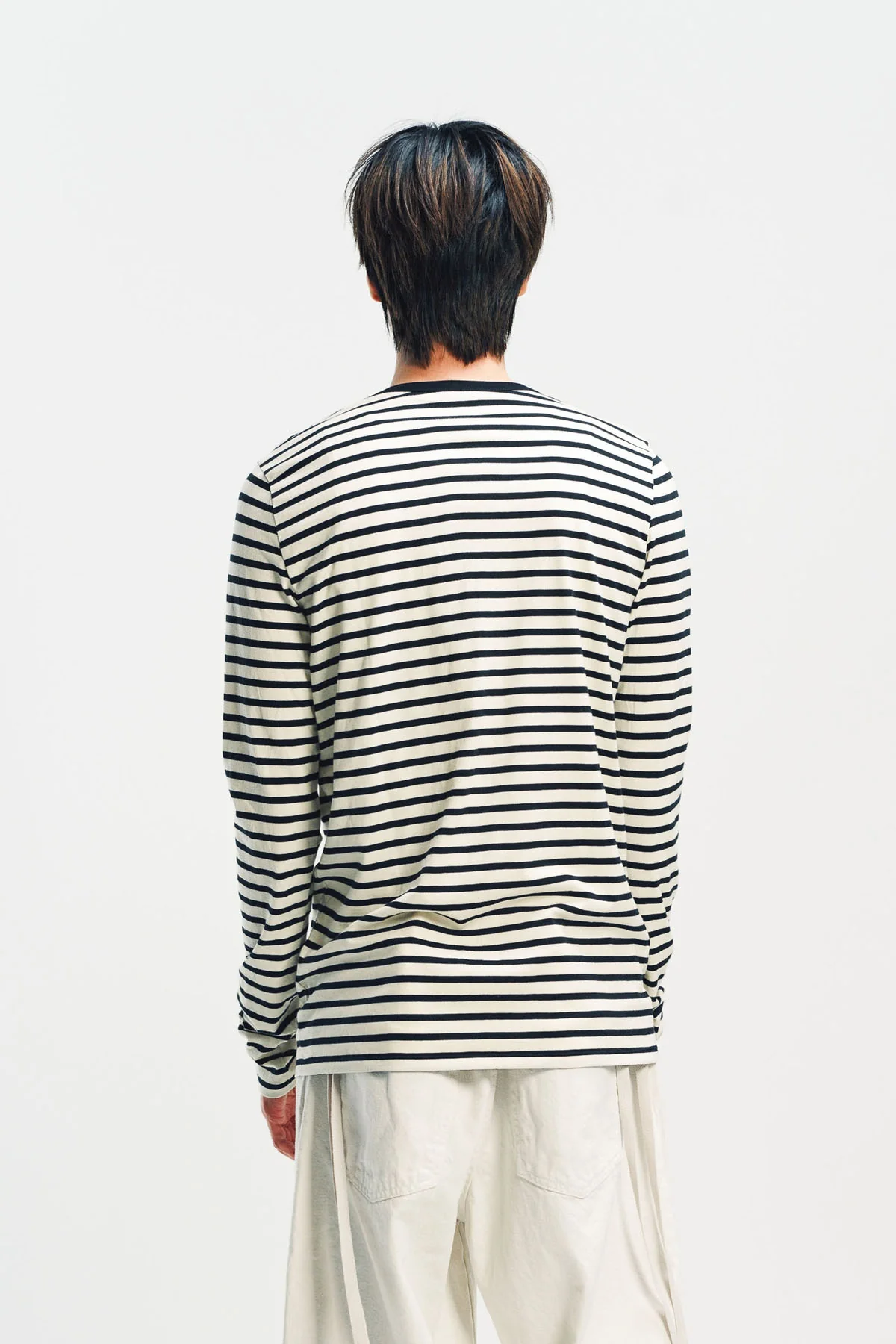ANN DEMEULEMEESTER | GREG STRIPED LONG SLEEVE T-SHIRT - Image 4
