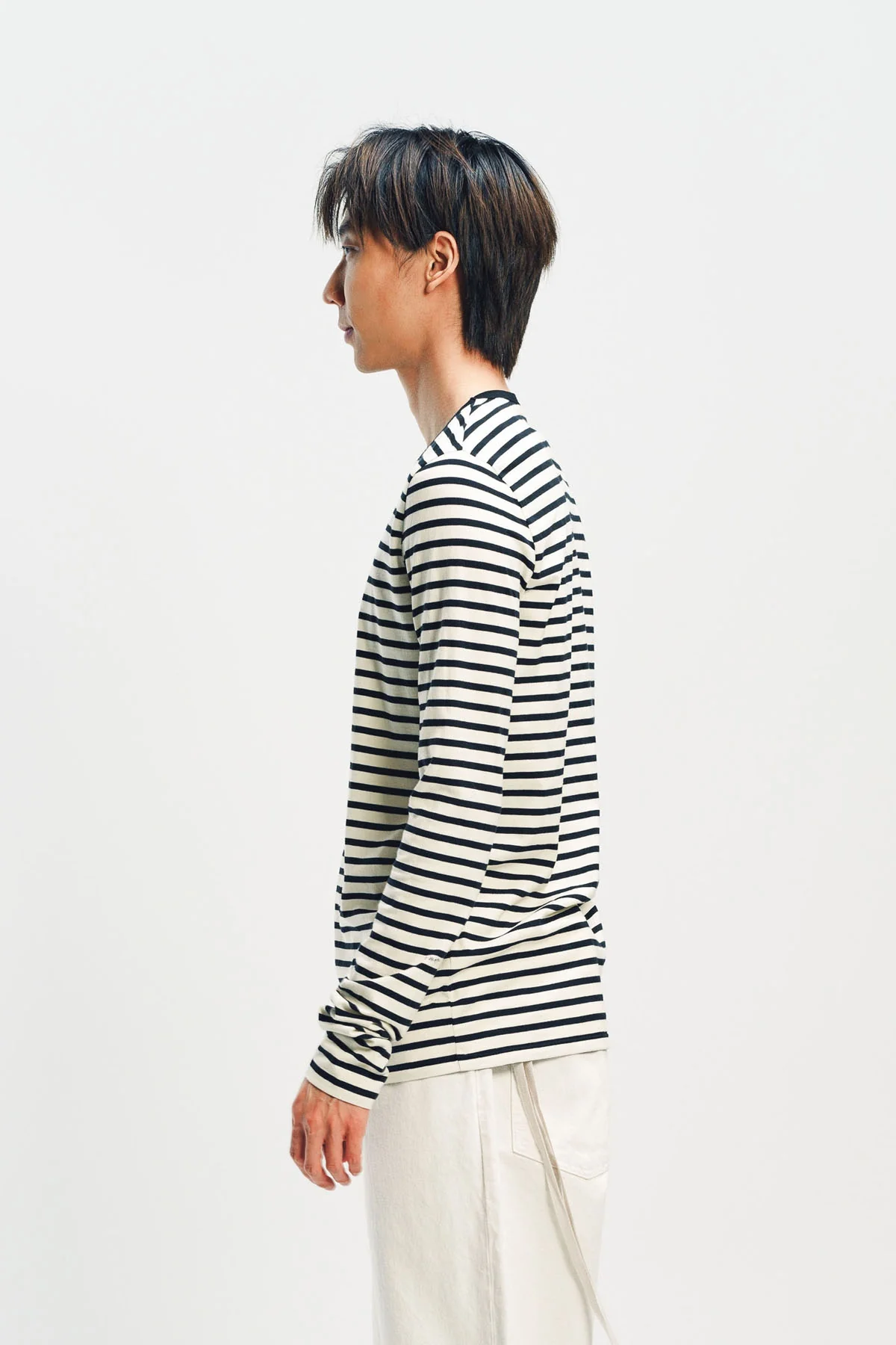 ANN DEMEULEMEESTER | GREG STRIPED LONG SLEEVE T-SHIRT - Image 5
