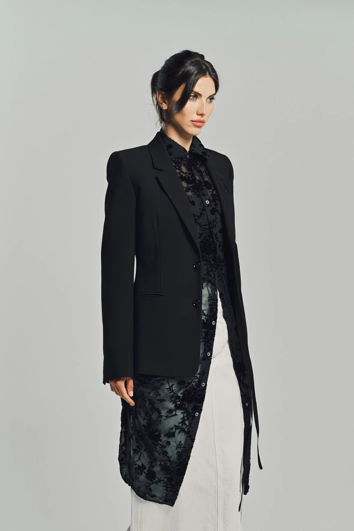ANN DEMEULEMEESTER | KIA TAILORED JACKET - Image 3