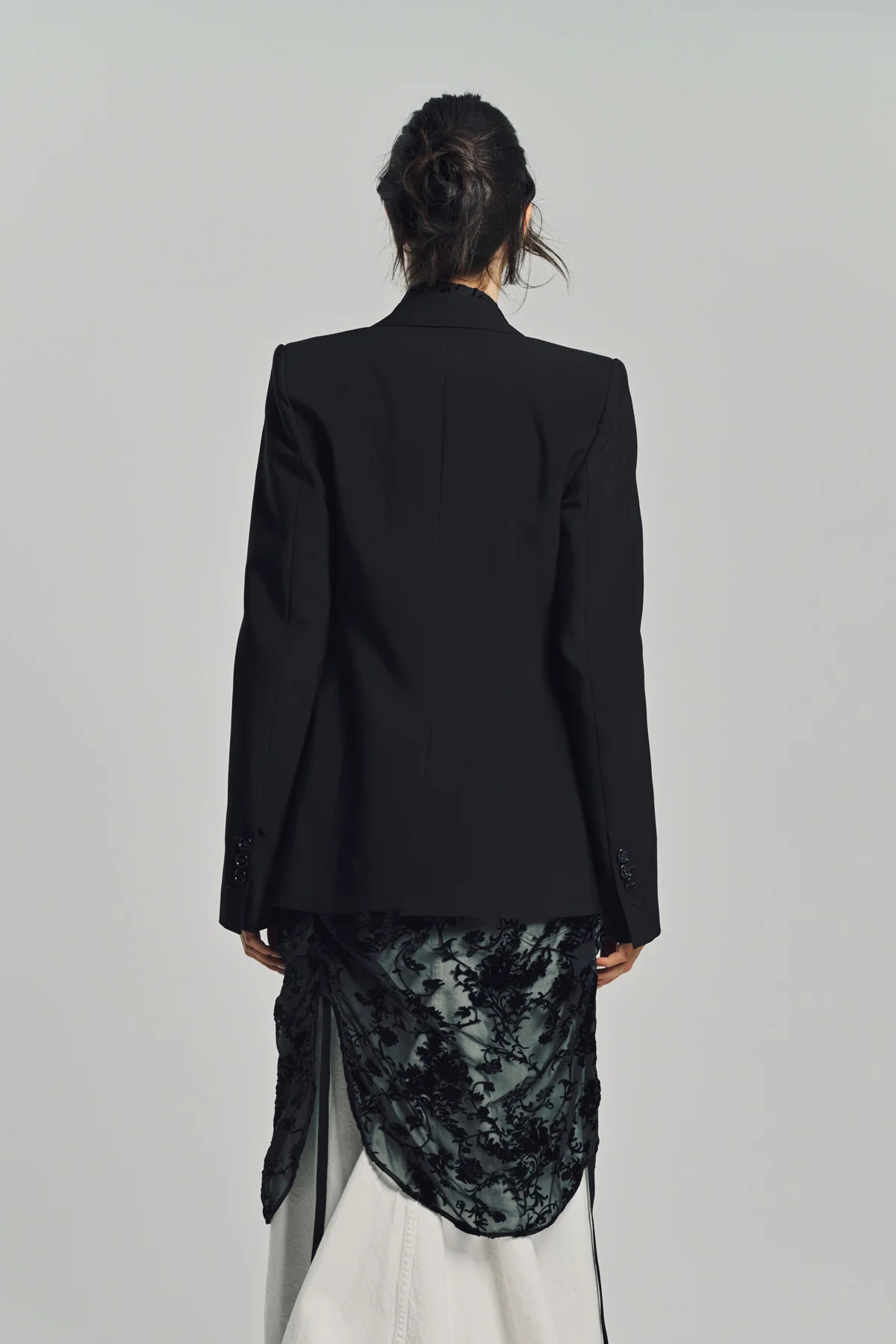 ANN DEMEULEMEESTER | KIA TAILORED JACKET - Image 4
